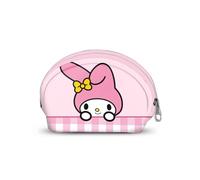 Sanrio My Melody Cute-Casual Oval Geldbörse, Rosa, 12 x 9 cm