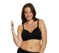 Sans Complexe Damen Agathe 56LAG98 BH ohne Bügel, Schwarz, XXL