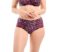 Sans Complexe Damen Amelie Print_40pag76 Unterwäsche, Blumendruck, Rot/Violett, 44-46