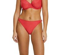 SANS COMPLEXE Damen Bask Badeanzug, Niedrig -geprägte Höschen, Sich In Bliss Model, Red Poppy, 34, Poppy Red, 32-34 EU