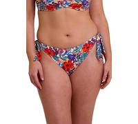 SANS COMPLEXE Damen Curaçao Bikini Bottoms, Multicolor Tropical Print, 36-38 EU