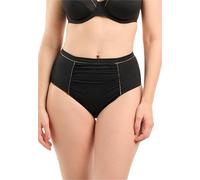 Sans Complexe Damen Speekaboo Shape Badeanzug, Höschen mit hoher Taille, Black, 36/38