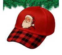 Santa Baseball Caps bedruckt | Festliche Coole Bestickte Weihnachtsmann,Damen und Herren Weihnachts Baseballmütze,Für Männer Frauen Erwachsene Liebhaber Familie Freunde Ehefrau Ehemann Mutter