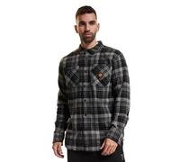 Santa Cruz Apex Shirt, Schwarz kariert, M