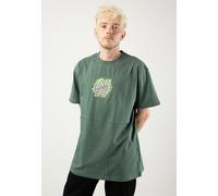 Santa Cruz - Asp Flores Dot Front Sage - T-Shirt - Braun - M - 100% Baumwolle,Jersey Braun M