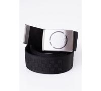 Santa Cruz - Breaker Opus Dot Check Black - Gürtel - Schwarz - Onesize - Metallll,100% Nylon,Synthetik Schwarz Onesize