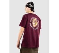 Santa Cruz BT Ringed Screaming Flame T-Shirt dark cherry Herren Gr. S