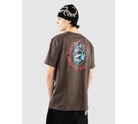 Santa Cruz BT Ringed Screaming Flame T-Shirt washed black Herren Gr. L