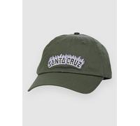 Santa Cruz Burnt Collegiate Cap dark moss Gr. Uni
