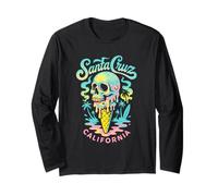Santa Cruz California Surfing Skating Skater Surfer Langarmshirt