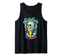 Santa Cruz California Surfing Skating Skater Surfer Tank Top