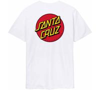 Santa Cruz Classic Dot Chest Herren T-Shirts weiss Größe XL Lifestyle Hautfreundlich