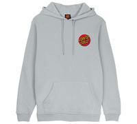 Santa Cruz - Classic Dot Chest Hood - Hoodie, Gr. XXL, grau (Mist)