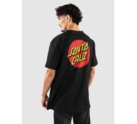 Santa Cruz Classic Dot Chest T-Shirt black Herren Gr. S