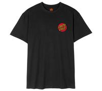 Santa Cruz Classic Dot Chest T-Shirts in Gr. M in Schwarz