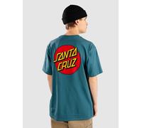 Santa Cruz Classic Dot Chest T-Shirt teal Herren Gr. M