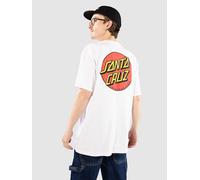 Santa Cruz Classic Dot Chest T-Shirt white Herren Gr. S