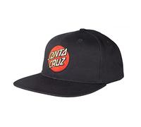Santa Cruz Classic Dot Herren Snapback schwarz One Size