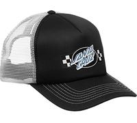 Santa Cruz Contest Oval Trucker Cap Black/White One Size