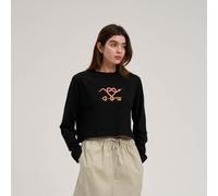 Santa Cruz Damen Longsleeves Asp Serpent LS T-Shirt SCW-L1862 Black-10
