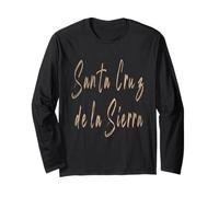Santa Cruz de la Sierra Bolivien Vintage Elegantes Design Langarmshirt