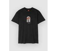 Santa Cruz Delfino Flower Guy T-Shirt black Herren Gr. XL