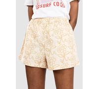 Santa Cruz Delfino Flower Shorts blond wood Damen Gr. 6