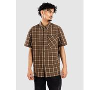 Santa Cruz Eli Hemd brown check Herren Gr. S