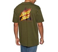 Santa Cruz Flamed Not A Dot T-Shirt, Uniform Grün (AS8, Alpha, X_L, Regular, Regular, XL), Uniform Green, XL