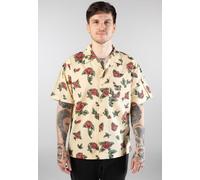 Santa Cruz - Flash Roses - Hemd - Mehrfarbig - XL - 100% Baumwolle,Baumwolle Mehrfarbig XL