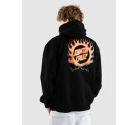 Santa Cruz Forging Dot Hoodie black Herren Gr. M