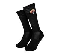 Santa Cruz Guzman Skull Socken Socks (DE/NL/SE/PL, Numerisch, 42, 45, Regular, Regular, schwarz)