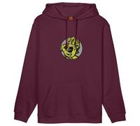 Santa Cruz - Hand Dot Front Hood - Hoodie, Gr. M, lila (DarkCherry)