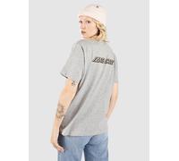 Santa Cruz Heart Strip T-Shirt heather grey Damen Gr. 12