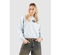 Santa Cruz Heart Wreath Front Crew Sweater fresh blue Damen Gr. 12