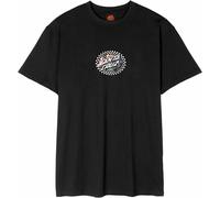 Santa Cruz Herren Collage Oval Dot T-Shirt (Größe M, schwarz)