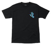 Santa Cruz Herren Langarm T-Shirt Screaming Hand Skate L/S T-Shirt, Schwarz, XL