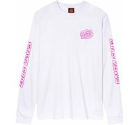 Santa Cruz Herren Mono Vertigo Dot Longsleeve (Größe M, weiss)