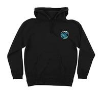 SANTA CRUZ Herren Pullover Hooded Sweatshirt Wave Dot Skate Sweatshirt, Schwarz, Large