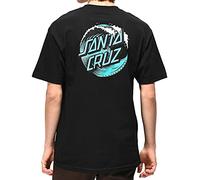 Santa Cruz Herren S/S T-Shirt Wave Dot Skate T-Shirt, Schwarz, XX-Large