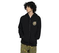 Santa Cruz Holo Flamed Dot Ziphoodie Herren Sweatjacke schwarz M