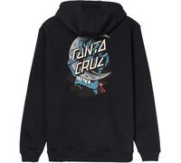 Santa Cruz Hoodie Crescent Bone Hand Hood SCM-H3282 Black-S