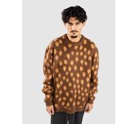 Santa Cruz Jaguar Knit Crew Strickpullover brown Herren Gr. M