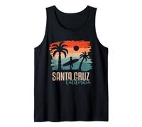 Santa Cruz, Kalifornien, Sommersonne, Palmen, Strand Tank Top