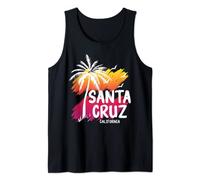 Santa Cruz, Kalifornien, Sommersonne, Palmen, Strand Tank Top