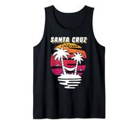 Santa Cruz, Kalifornien, Sommersonne, Palmen, Strand Tank Top