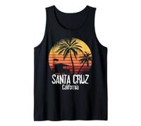 Santa Cruz, Kalifornien, Sommersonne, Palmen, Strand Tank Top