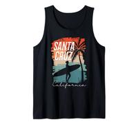 Santa Cruz, Kalifornien, Sommersonne, Palmen, Strand Tank Top