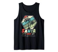 Santa Cruz, Kalifornien, Sommersonne, Palmen, Strand Tank Top