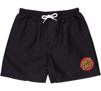 Santa Cruz Kinder Kinder Badeshort Youth Classic Dot Swimshort SCY-B3375 Black-10-12